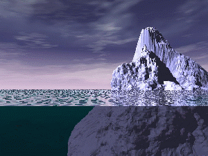 the iceberg metaphor